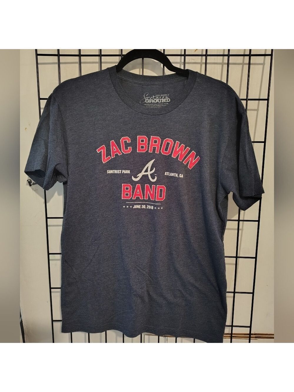 Atlanta Braves Zac Brown Band 2018 Southern Ground Shirt